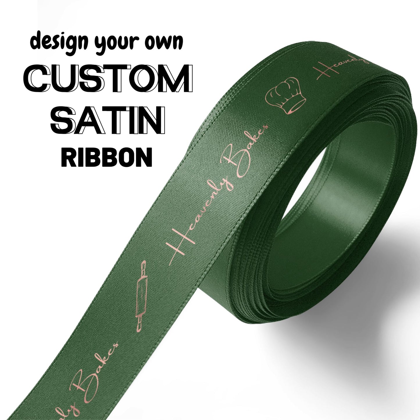Personalised Satin Ribbon 15mm Width