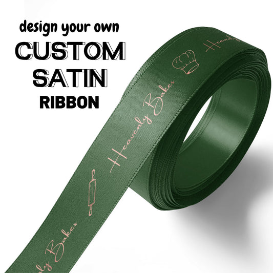 Personalised Satin Ribbon 15mm Width